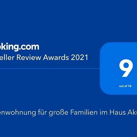 Ferienwohnung Fuer Grosse Familien Im Haus Akunak Busum Exterior photo