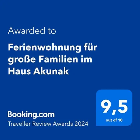 Ferienwohnung Fuer Grosse Familien Im Haus Akunak Busum Exterior photo